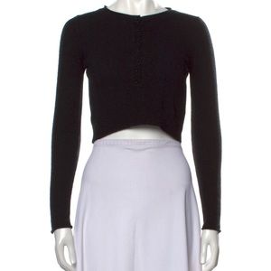 Reformation black women’s sweater 100% cashmere size small